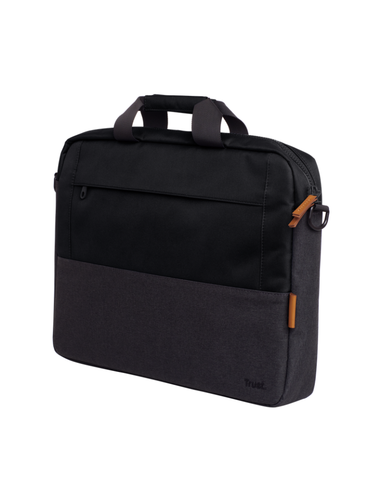 TRUST Notebooktasche LISBOA bis 16 Zoll LAPTOP BAG - SCHWARZ
