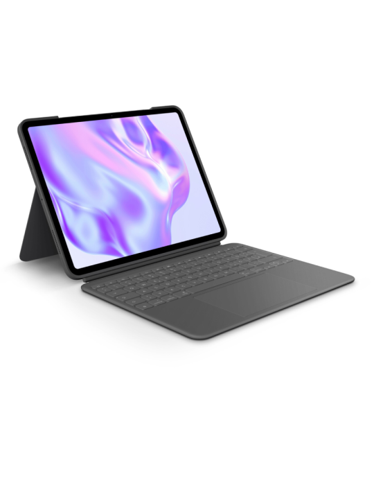Logitech Combo Touch Tastatur-Schutzhülle f. iPad Pro 13"(M4/M5) Abnehmbare Tastatur, DE-Layout