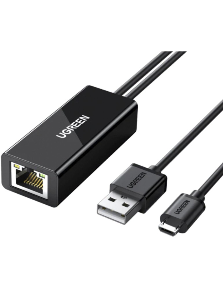 UGREEN Ethernet Adapter für TV / Chromecast Micro-USB auf RJ45