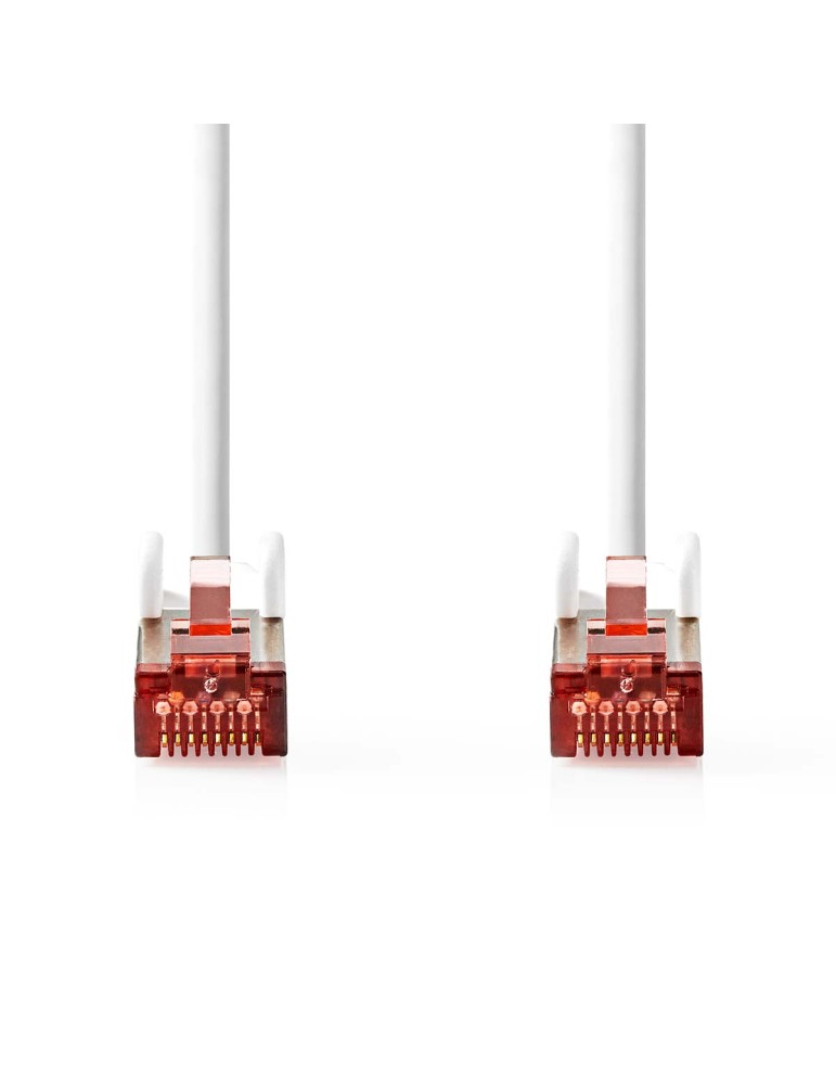 Nedis CAT6-Netzwerkkabel | RJ45 Stecker | RJ45 Stecker - S/FTP | 5.00 m | Innenbereich | Rund | LSZH | Weiss | Box