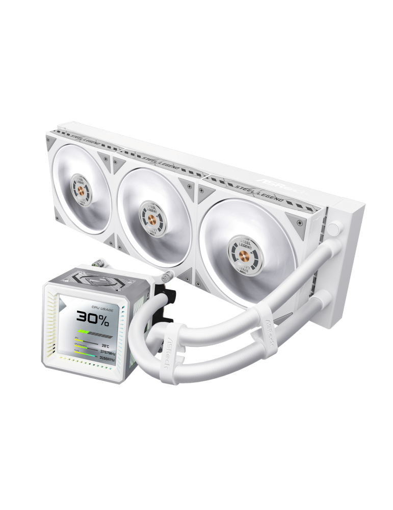 ASRock Steel Legend 360 LCD White | AiO-Wasserkühlung