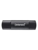 Intenso Flex Line Typ-A/Typ-C 256GB USB-Stick Mit Schutzkappe, bis zu 70 MB/s, USB 3.2 Gen 1x1 (5 Gbit/s)