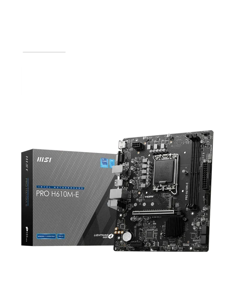 MSI PRO H610M-E Mainboard