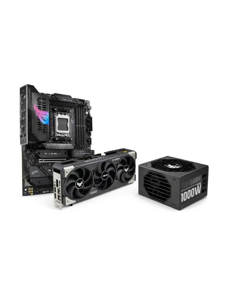 ASUS ROG STRIX X870E-E GAMING Upgrade Bundle 1 - mit ASUS TUF Gaming GeForce RTX 5080 OC + Asus TUF GAMING-1000G Netzteil