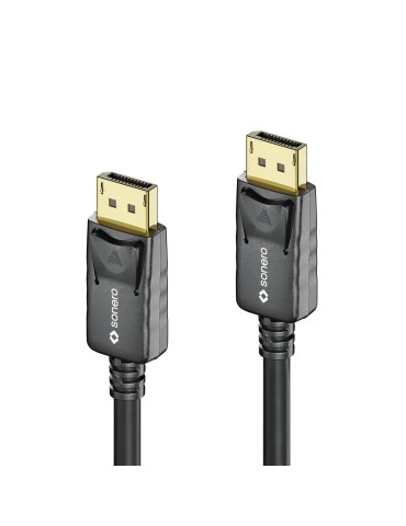 Sonero DisplayPort 1.2v Kabel, 4K60, 30AWG, schwarz, 1,80m