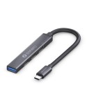 sonero USB 3.2 Gen1x1 Hub - 4 Port mit USB-C Stecker 0,50m - Space Grey