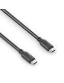 Sonero USB-C auf USB-C Ladekabel - USB 2.0, 100W PD - schwarz - 1,50m