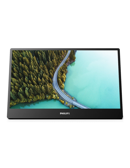 Philips tragbarer FHD USB-C Monitor 16B1P3302 (1920x1080, USB-C Anschluss, Mehrwinkel Standfuss) schwarz