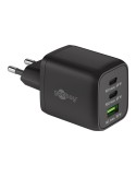 Goobay USB-C™ PD Multiport-Schnellladegerät Nano (65 W) schwarz