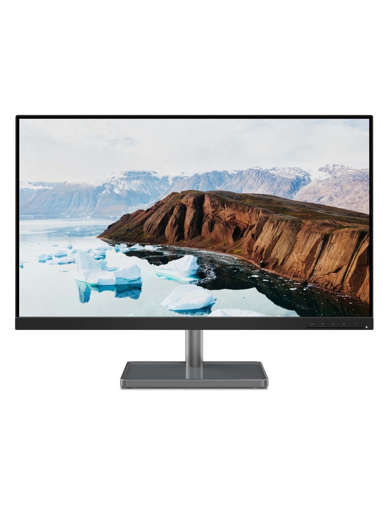 Lenovo L27m-30 Office Monitor - IPS Panel, Full HD, HDMI & DP Höhenverstellung 150mm, USB-C Delivery (75W), Webcam Halterung