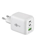 Goobay USB-C™ PD Multiport-Schnellladegerät Nano (65 W) weiß