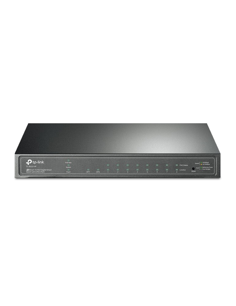 TP-Link SG2210P Smart Switch 8x Gigabit Ethernet PoE+, 2x SFP