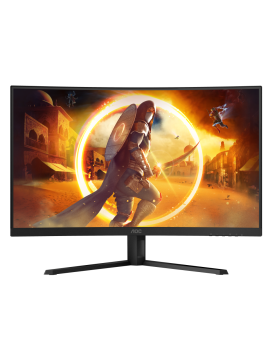 AOC Gaming CQ32G4VE 32 Zoll QHD Curved Monitor, 180 Hertz, 0.5 ms, HDR10, FreeSync Premium (2560x1440, HDMI, DisplayPort) schwar