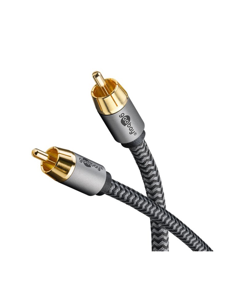 Goobay Plus Mono-Cinchkabel, 2.0 m