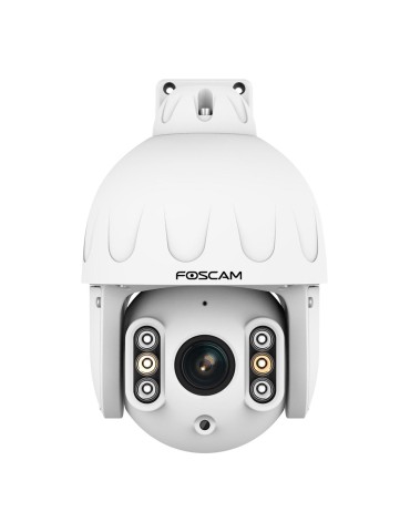 Foscam SD8EP PoE Überwachungskamera Weiß 8MP (3840x2160), Power over Ethernet, Schwenk- und Neigefunktion, 4x optischer Zoom