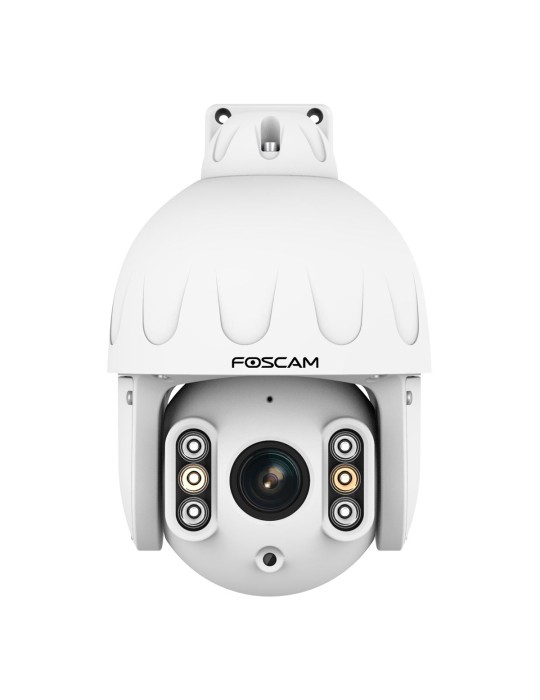Foscam SD8EP PoE Überwachungskamera Weiß 8MP (3840x2160), Power over Ethernet, Schwenk- und Neigefunktion, 4x optischer Zoom