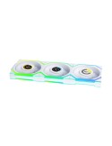 Lian Li UNI FAN SL Wireless LCD 120 ARGB Reverse Blade White 3er-Pack | Gehäuselüfter
