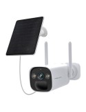 Foscam BP4 WLAN Überwachungskamera inkl. Solarpanel 4MP (2560x1440), Akku-/Solarbetrieb, Nachtsicht in Farbe