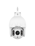 Foscam SD8P WLAN Überwachungskamera Weiß 8MP (3840x2160), Dualband-WLAN, Schwenk- und Neigefunktion, 4x optischer Zoom