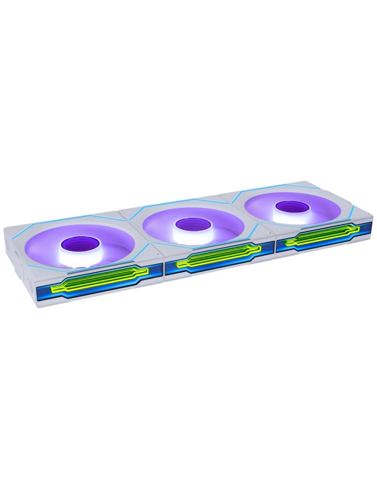 Lian Li UNI FAN SL-INF120 ARGB Wireless Reverse Blade White 3er-Pack | Gehäuselüfter