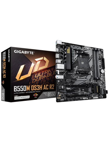 GIGABYTE B550M DS3H AC R2 Mainboard Sockel AM4