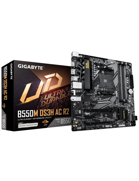 GIGABYTE B550M DS3H AC R2 Mainboard Sockel AM4