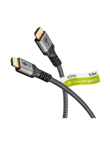 Goobay Plus Ultra High-Speed HDMI™-Kabel (8K@60Hz), 0.5m