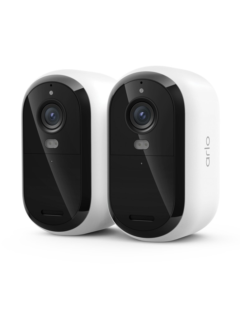 Arlo Essential 3 2K Sicherheitskamera Weiß 2er Set 4MP (2560x1440), WLAN, Akku, Indoor/Outdoor, Intelligente Erkennung