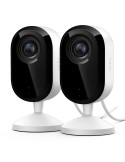 Arlo Essential 3 2K Indoor-Kamera Weiß 2er Set 3MP (2304x1296), WLAN, Netzteil, Indoor, Zwei-Wege-Audio, Auto. Objektiv-Abdeckun