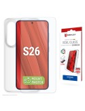 DISPLEX Panzerglas + Handyhülle für Samsung Galaxy S26