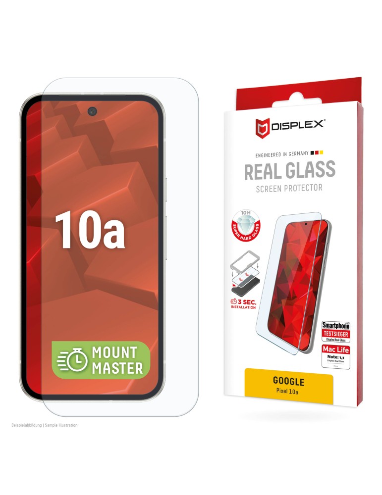 DISPLEX Schutzfolie Panzerglas für Google Pixel 10a