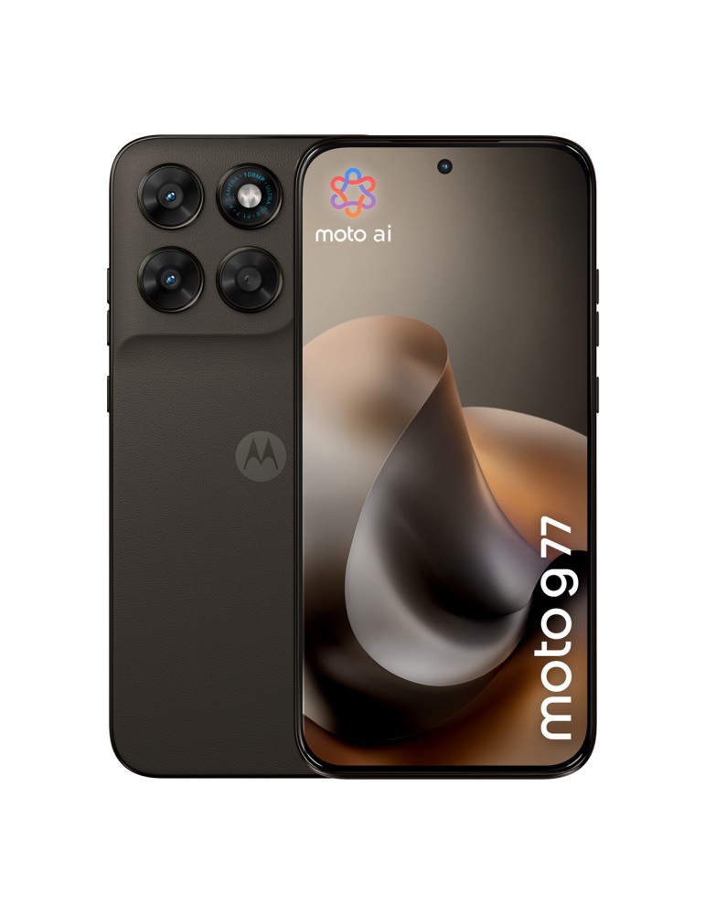 Motorola Moto G77 256GB Black Olive 17,22 cm (6,78") AMOLED Display, Android 16, 108MP Dual-Kamera