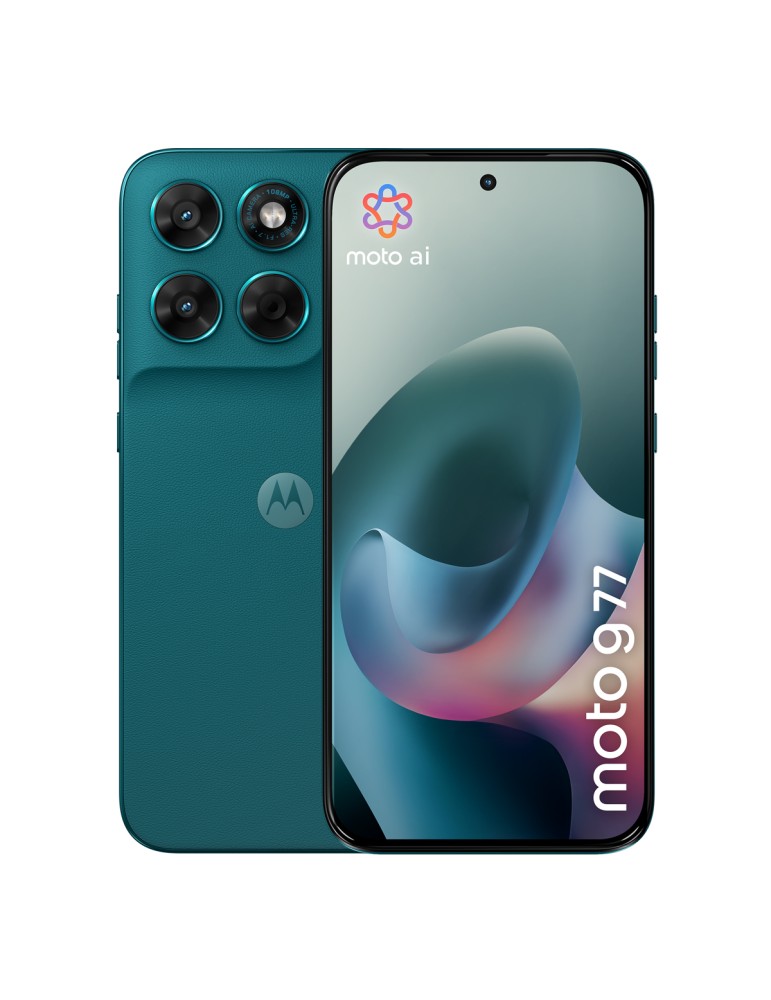 Motorola Moto G77 256GB Shaded Spruce 17,22 cm (6,78") AMOLED Display, Android 16, 108MP Dual-Kamera