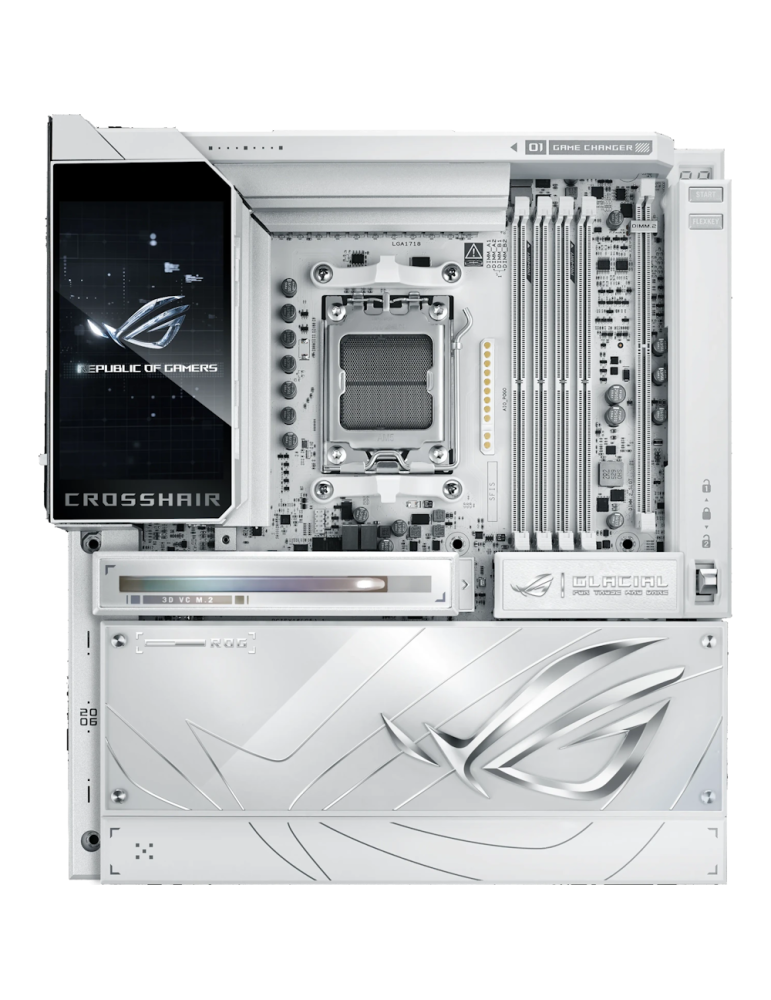 ASUS ROG CROSSHAIR X870E Glacial Mainboard Sockel AM5