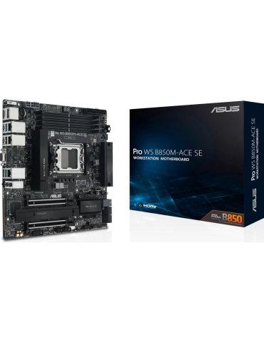 ASUS Pro WS B850M-ACE SE Mainboard Sockel AM5