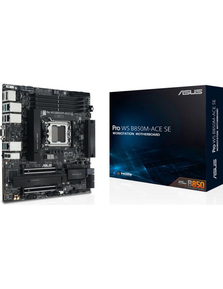 ASUS Pro WS B850M-ACE SE Mainboard Sockel AM5