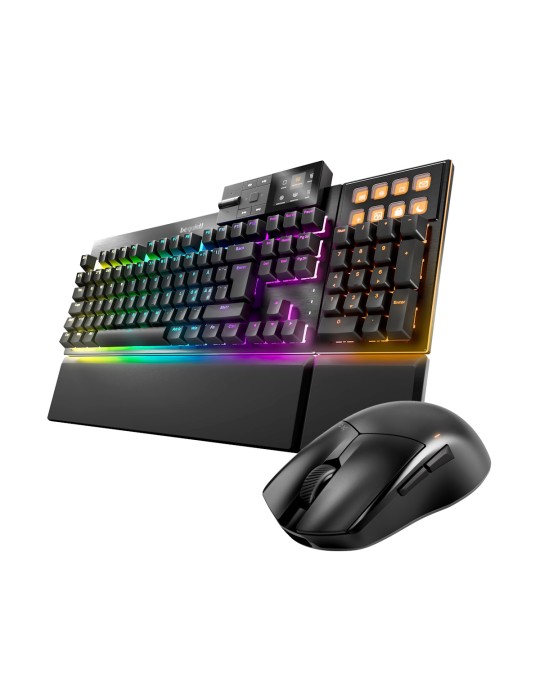 be quiet! Dark Mount Silent + Dark Perk Ergo Gaming Bundle bestehend aus be quiet! Maus und Tastatur