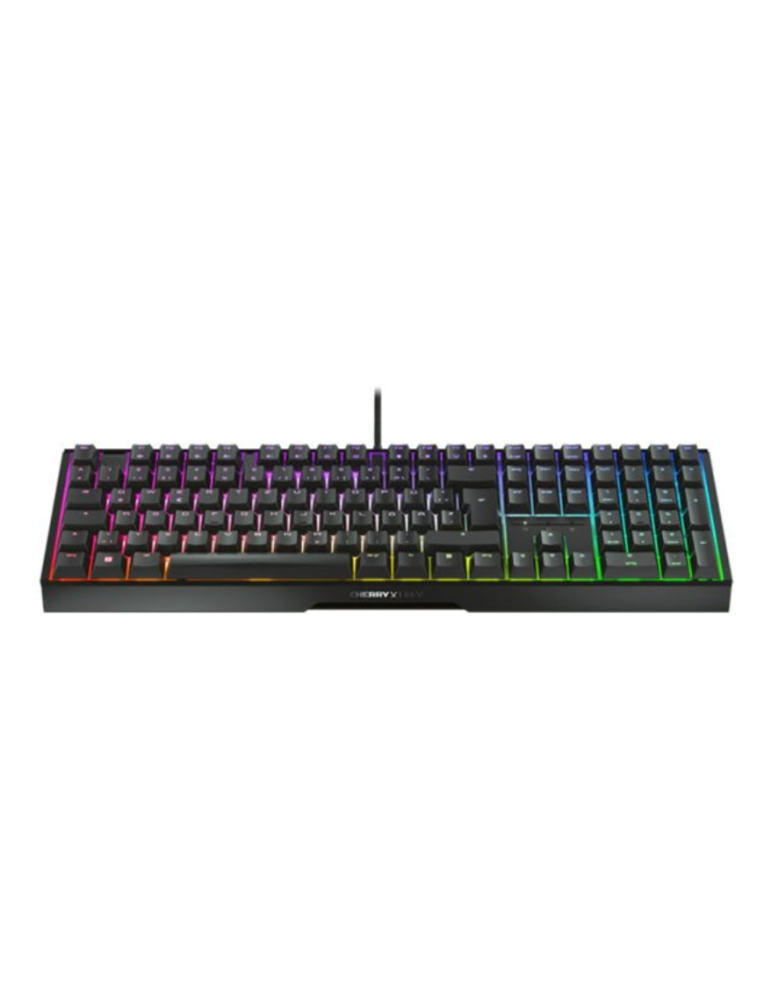 Cherry Xtrfy MX 3.1 Gaming-Tastatur, USB-Anschluss Cherry MX2A RED-Tastenschalter, DE-Layout, Aluminiumgehäuse