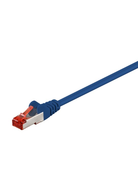 Goobay 3m CAT 6 Patchkabel, S/FTP (PiMF), Blau