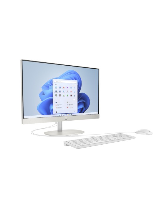 HP All-in-One PC 27-cr0109ng [68,5cm (27") FHD-Display, Intel i3-N300, 8GB RAM, 512GB SSD, Intel UHD-Grafik, DOS]