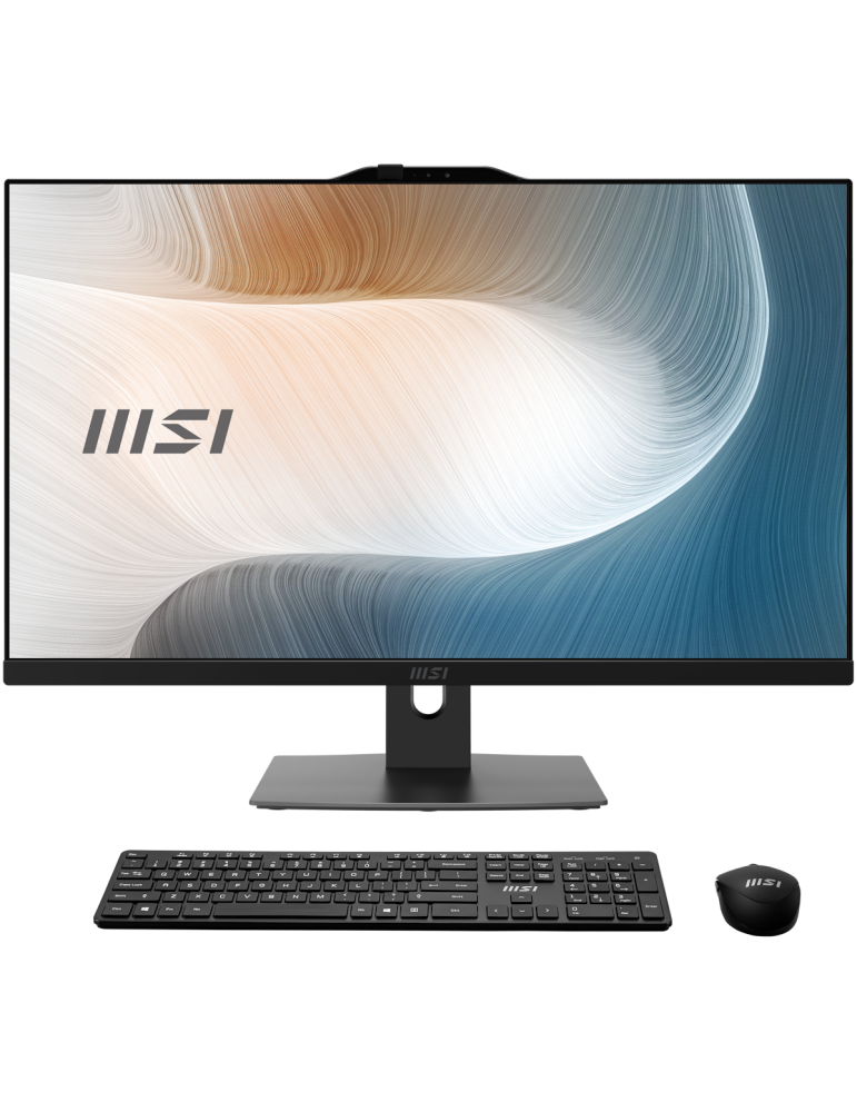MSI Modern AM272P 12M-1063AT All-in-One schwarz 27" (68,6cm) FHD Display, Intel Core i5-1235U, 16GB RAM, 512GB M.2 SSD, Intel Gr