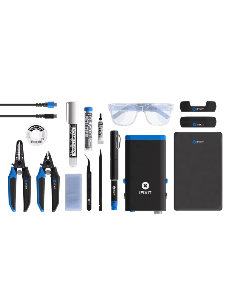iFixit FixHub Soldering Toolkit Das komplette Löt-Set für alle Projekte, U.a. Powerstation, Intelligenter Lötkolben