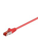 Goobay 1m CAT 6 Patchkabel, S/FTP (PiMF), Rot