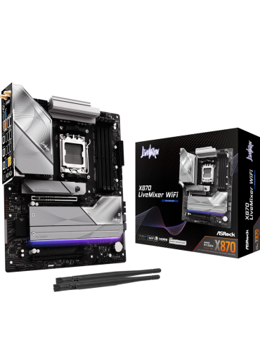 ASRock X870 LiveMixer WiFi Mainboard