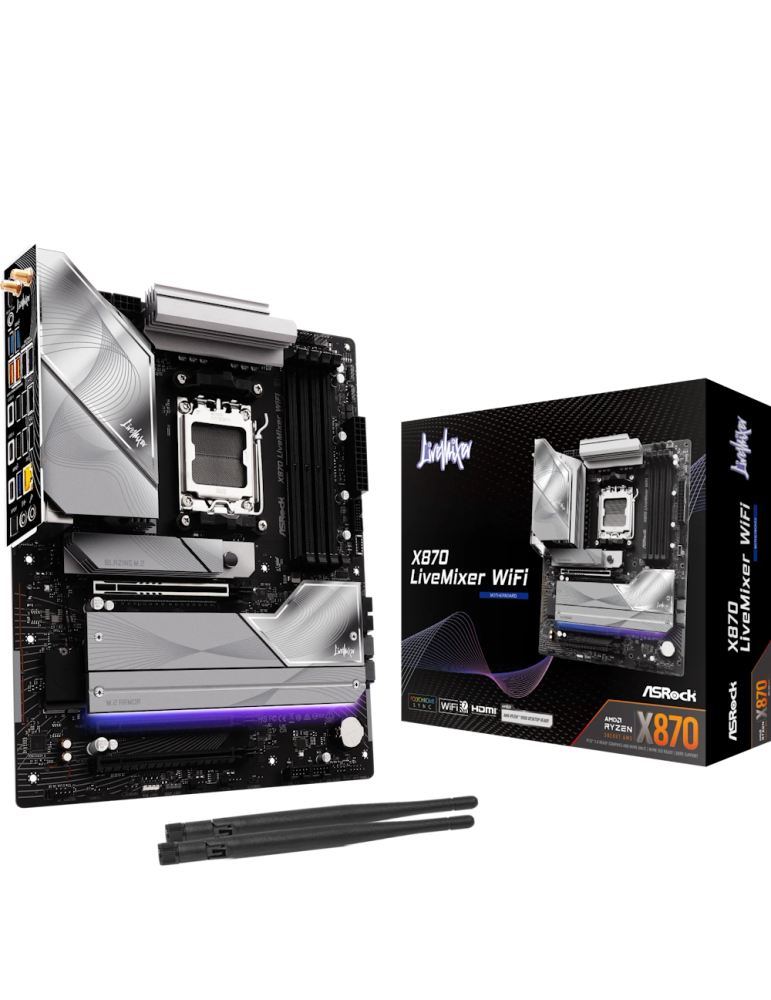 ASRock X870 LiveMixer WiFi Mainboard