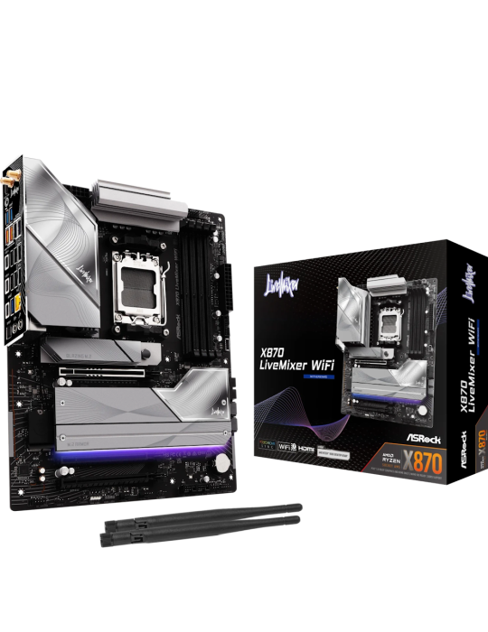ASRock X870 LiveMixer WiFi Mainboard