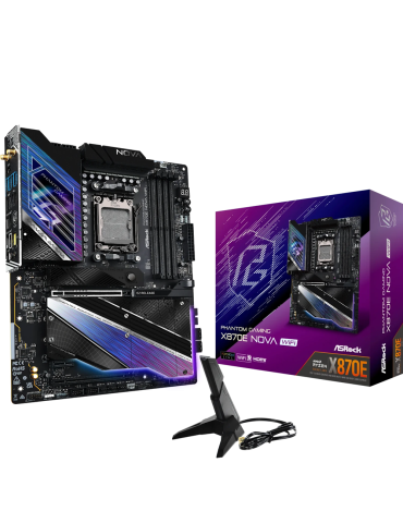 ASRock Phantom Gaming X870E Nova WiFi Mainboard
