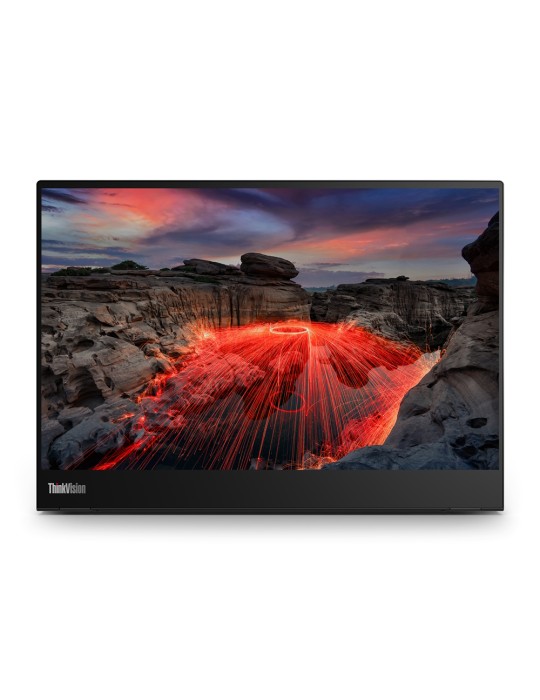 Lenovo ThinkVision M14T Mobiler Monitor - IPS-Panel, Touchscreen 1xProtect Bag ,Touch Pen, L-Shape Dongle
