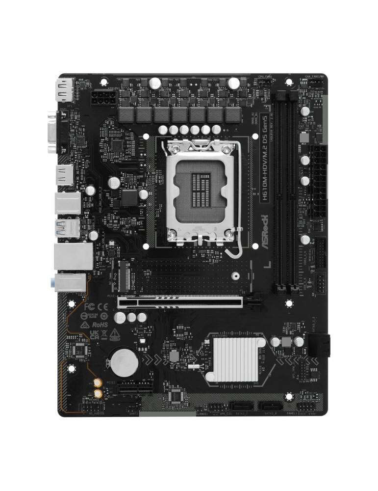 ASRock H610M-HDV/M.2 D5 Gen5 Mainboard