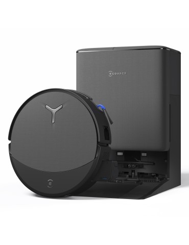 ECOVACS DEEBOT T90 PRO OMNI Schwarz Saug-Wisch-Roboter mit Reinigungsstation